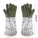 High Temperature Gloves Manufacturer - Swelder Extremely Resistant to 1000°C Carbon Fiber Aluminum Foil for Metallurgy