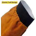 Welding Sleeves Manufacturer - SWELDER 2025 Yellow Leather Heat Flame Resistant Arm Protection with Kevlar