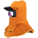 Welding Hood Manufacturer - SWELDER 2025 Hot Sale Yellow Cowhide Leather with Lens