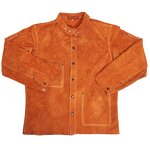 Welding Jacket Manufacturer - Swelder Premium Heavy Duty Split Cowhide Leather Flame-Resistant for Stick Welding