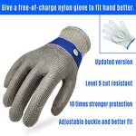 Cut Resistant Gloves Manufacturer - Swelder Level 9 Durable Rustproof Stainless Steel Mesh for Butcher Kitchen