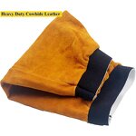 Welding Sleeves Manufacturer - SWELDER 2025 Yellow Leather Heat Flame Resistant Arm Protection with Kevlar