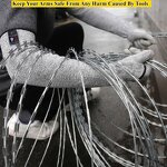 Arm Sleeves Manufacturer - SUNSHINE 45CM Level 5 Cut Resistant Arm Guard for Biting Pet Grooming Farming Sports