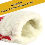 Work Gloves Manufacturer - Swelder Hot Sale 10.5 Inch Cowhide Split Leather Palm with Rubberized Cuff for Winter