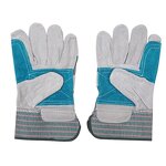 Work Gloves Manufacturer - Swelder 10.5 Inch Rigger Cow Split Leather Reinforced Double Palm