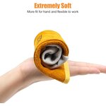 TIG Welding Gloves Manufacturer - SWELDER 13inch High Dexterity Natural Arc Sheepskin Unlined with Gold Cuff