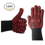 BBQ Gloves Manufacturer - CE EN407 EN388 Heat Protection Grilling 800 Silicone for Barbacoa