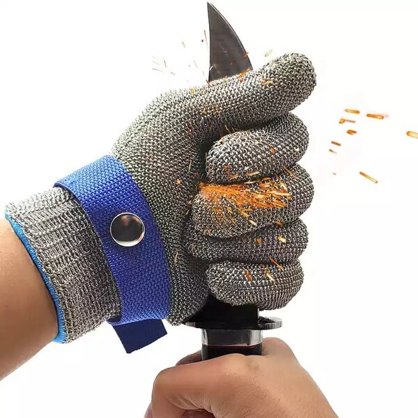 Cut Resistant Gloves Manufacturer - Level 9 Durable Rustproof Stainless Steel Mesh Metal Wire