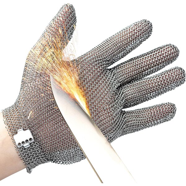 Cut Proof Gloves Manufacturer - Sunshine Highest Level 316L Stainless Steel Chainmail for Meat Cutting
