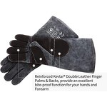 Animal Handling Gloves Manufacturer - Swelder Anti-Bite Kevlar Reinforced Leather for Dog Cat Falcon Reptile Snake