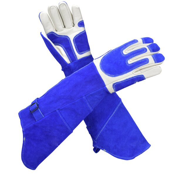 Animal Handling Gloves Manufacturer - Swelder 23inch Premium Dog Train Anti Bite Guanti