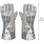 Safety Work Gloves Manufacturer - Swelder 14inch Extreme Heat Resistant Aluminum Foil for Metallurgy Stove