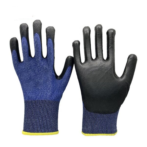 Safety Work Gloves Manufacturer - SUNSHINE A6 4X44F HPPE Fiber Anti-Cut PU Coated for Construction