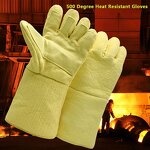 Work Gloves Manufacturer - Swelder Aramid 500°C High Temperature Heat Resistance with Cotton Liner for Furnace