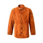 Welding Jacket Manufacturer - Swelder Premium Heavy Duty Split Cowhide Leather Flame-Resistant for Stick Welding