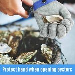 Cut Resistant Gloves Manufacturer - Swelder Level 9 Durable Rustproof Stainless Steel Mesh for Butcher Kitchen