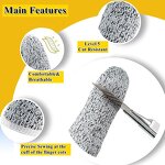 Cut Resistant Protector Guards Manufacturer - SUNSHINE 6CM Thumb Fingers Cots Level 5 Reusable for Gaming Kitchen