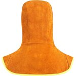 Welding Neck Protector Manufacturer - SWELDER 2025 Leather Hood with Neck Shoulder Cover Flame Retardant Heat Resistant