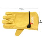 Work Gloves Manufacturer - Swelder 2024 Premium 10inch Goatskin Leather for General Work Gardening Welding