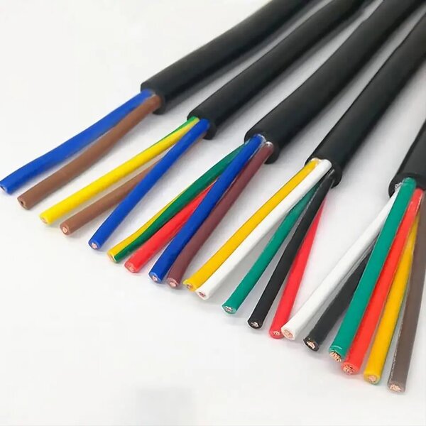 Flexible Cable Manufacturer - 2-5 Core 1.5-6mm Pvc Insulated & Sheathed Multiple Wire