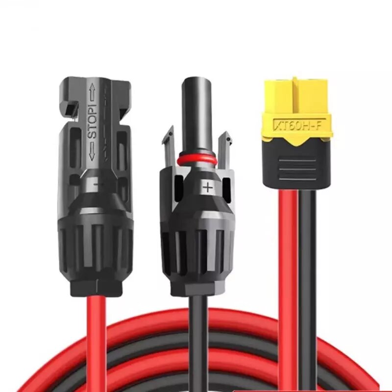 Photovoltaic Connection Line Manufacturer - XT60HF to M C4 Male Female Outdoor Power