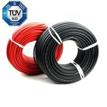 Solar DC Cables Manufacturer - 1500V H1Z2Z2-K 1X6 1X4 Tinned Copper XLPO PV Wire