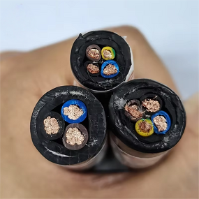 Steel Wire Cable Manufacturer - JTRVV 3-10 Core PVC for Loader Conveyor Elevator Hoist