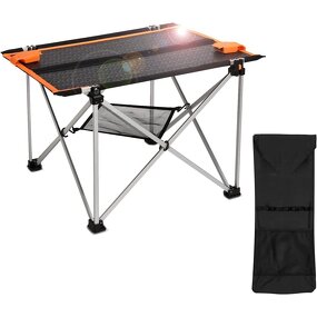 Solar Table Manufacturer - Portable Foldable 40W with Fast Solar Charger for Camping