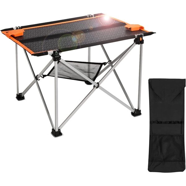 Solar Table Manufacturer - Portable Foldable 40W with Fast Solar Charger for Camping