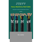 Steel Wire Cable Manufacturer - JTRVV 3-10 Core PVC for Loader Conveyor Elevator Hoist