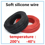 Automotive Wiring Manufacturer - Free Shipping Silicone Red Black Wire 8-18AWG for Car Battery