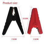 Car Battery Clip Manufacturer - Red Black Heavy Duty 100A Big Terminal Alligator