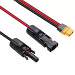 Photovoltaic Connection Line Manufacturer - XT60HF to M C4 Male Female Outdoor Power