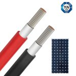 Solar DC Cables Manufacturer - 1500V H1Z2Z2-K 1X6 1X4 Tinned Copper XLPO PV Wire
