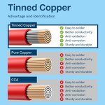 Battery Wire Manufacturer - 8AWG Red Black Silicone 1650 Strands Tinned for RC Cars