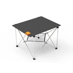 Solar Table Manufacturer - Folding Table of Aluminum & Waterproof Nylon with Power Charging