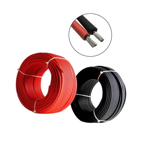 Solar Cable Manufacturer - 2.5-6mm 1000V 1500V Waterproof DC PV Extension Wire Assembly