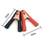 Alligator Clips Manufacturer - QL 50 Amp Heavy Duty Copper for Jumper Cables