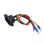 Wiring Harness Manufacturer - Injection Molding AC Three-Vertical Plug 4 Sq for EV