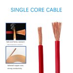 Electrical Wire Manufacturer - 2.5mm-10mm Stranded Soft Flame Retardant PVC Pure Copper