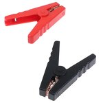 Car Battery Clip Manufacturer - Red Black Heavy Duty 100A Big Terminal Alligator