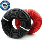 Solar DC Cables Manufacturer - 1500V H1Z2Z2-K 1X6 1X4 Tinned Copper XLPO PV Wire