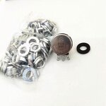 Potentiometer - B100K B104 15mm Handle Stereo Audio Adjustable Switch