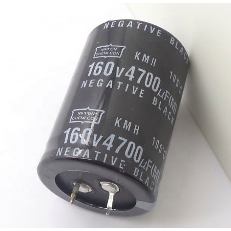 Electrolytic Capacitor - 500V 4700uF 75*130mm High Voltage Aluminum Capacitor