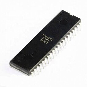 Microcontroller - AT89C52-24PI DIP-40 8-Bit Through Hole Original IC Chip