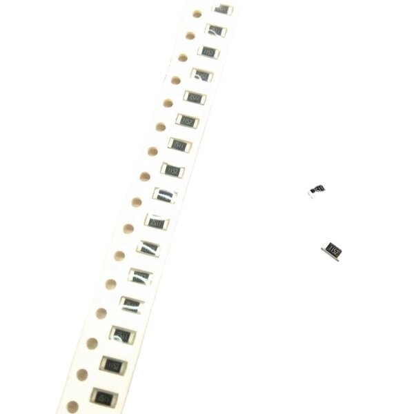 Metal Film Resistor - 1/4W 0.22 Ohm 1% Five-color Ring Resistor 5k/reel