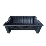 ESD Reel Rack Manufacturer - Black 550*350*175MM Hard Wall PP Plastic for SMT