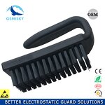 ESD Brush Manufacturer - Corrosion Resistant U Type Black Anti-Static for PCB Electronics