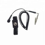 ESD Wrist Strap Manufacturer - GS-A04105 Elastic Blue Adjustable 10MM Metal Antistatic