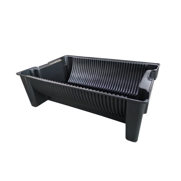 ESD Reel Rack Manufacturer - Black 550*350*175MM Hard Wall PP Plastic for SMT